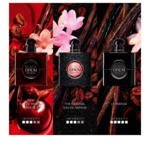 black-opium-verschillen Yves Saint Laurent Black Opium Over Red